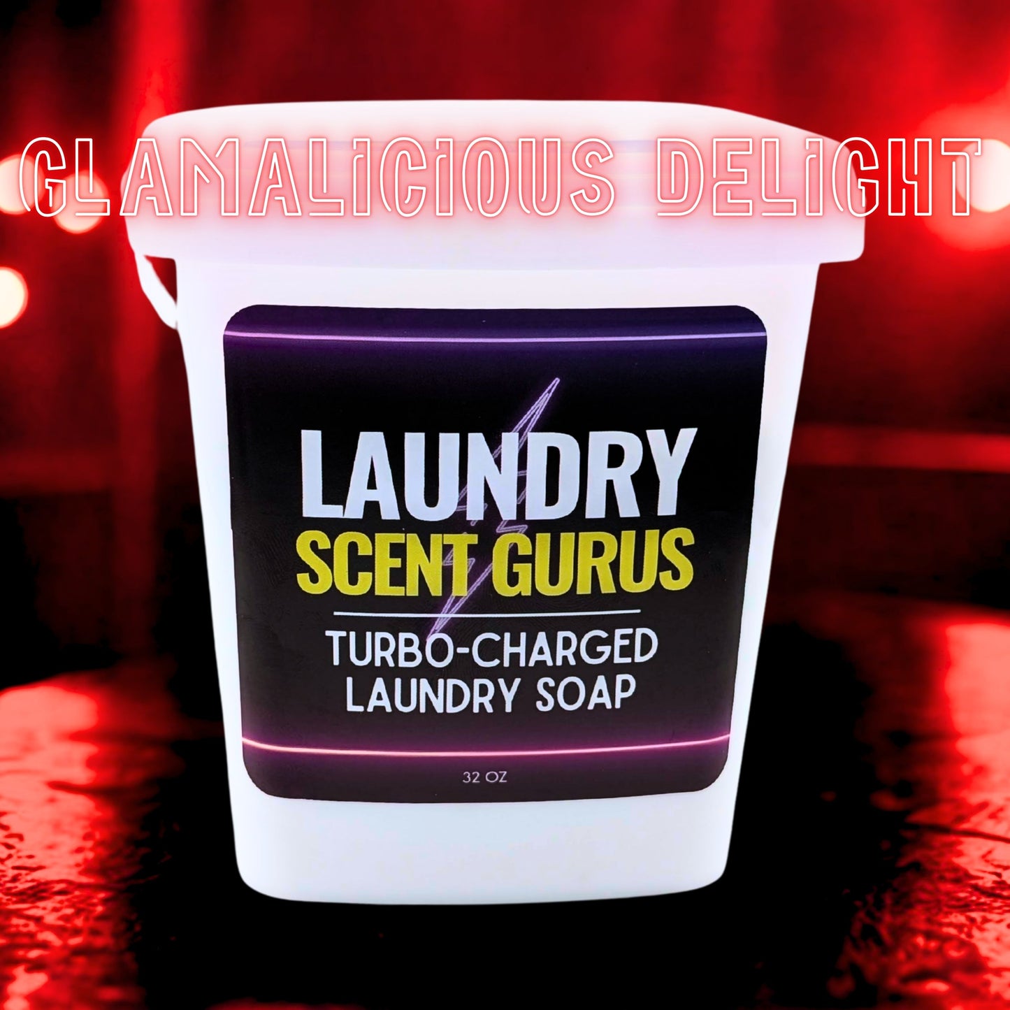 Glamalicious Delight | 3lb Large Tub | Extra-Fragrant Laundry Soap