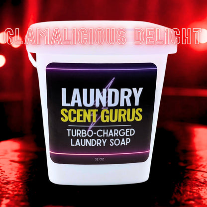 Glamalicious Delight | 3lb Large Tub | Extra-Fragrant Laundry Soap