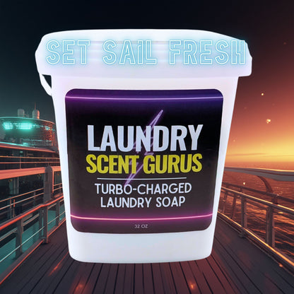 Set Sail Fresh | 3LB Large Tub | Extra-Fragrant Laundry Soap
