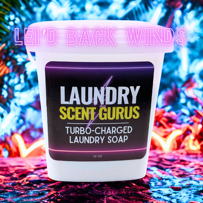 Lei'd Back Winds Hawaiian Laundry Soap