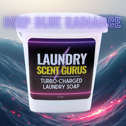 Deep Blue Radiance | 3LB Large Tub | Extra-Fragrant Laundry Soap